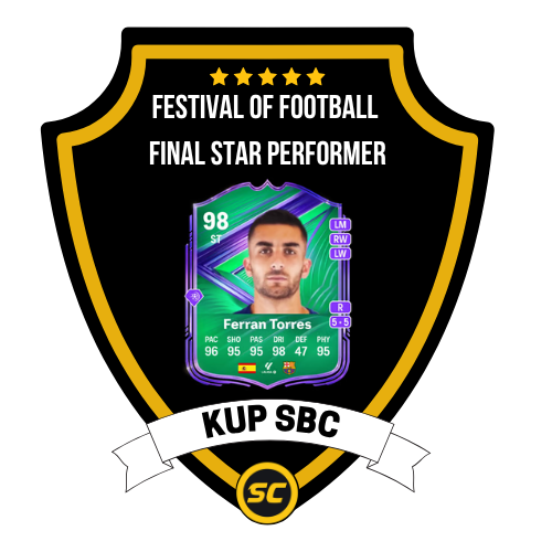 EA FC 26 SBC Festival of Football Final Star Performer - PS4, PS5, Xbox One, Xbox Series X, Xbox Series S